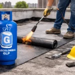 cilindro de 40 libras para impermeabilización